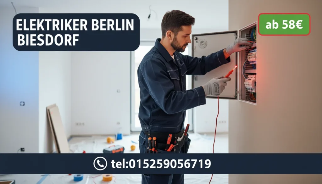elektriker berlin biesdorf