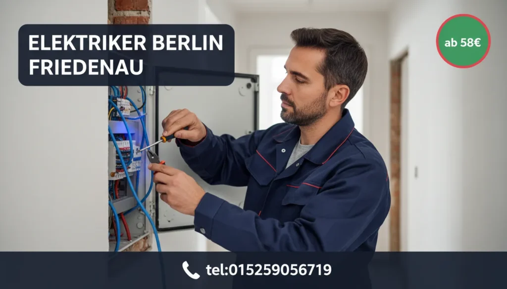 elektriker berlin friedenau