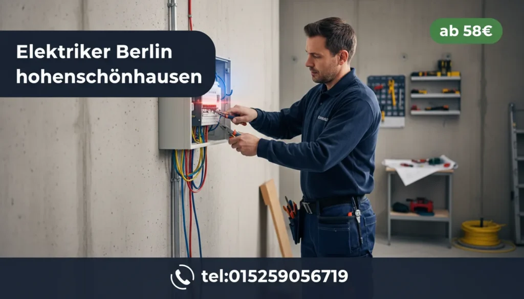 elektriker berlin hohenschönhausen