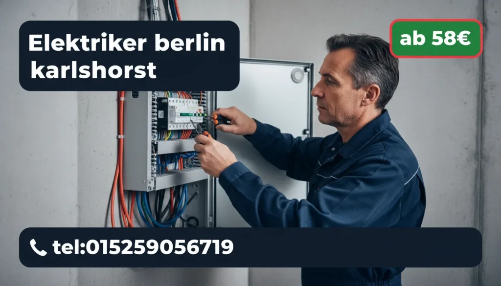 elektriker berlin karlshorst