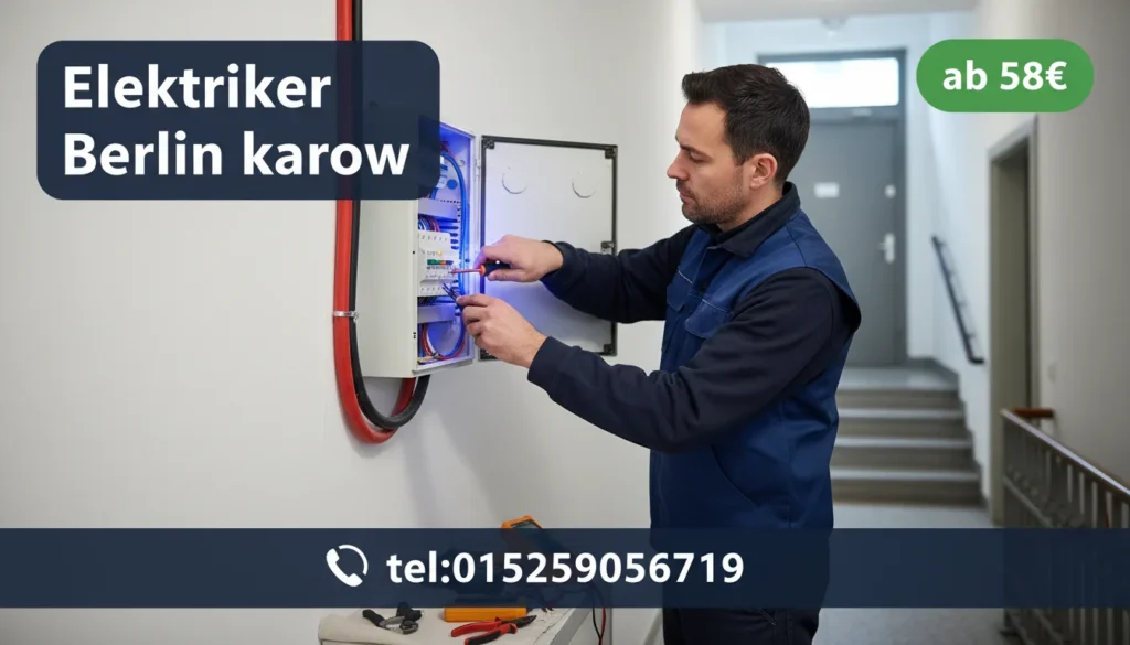 elektriker berlin karow