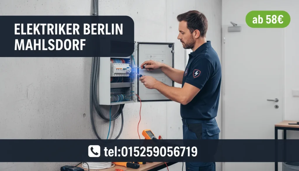 elektriker berlin mahlsdorf