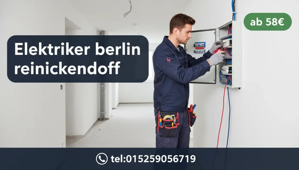 elektriker berlin reinickendorf