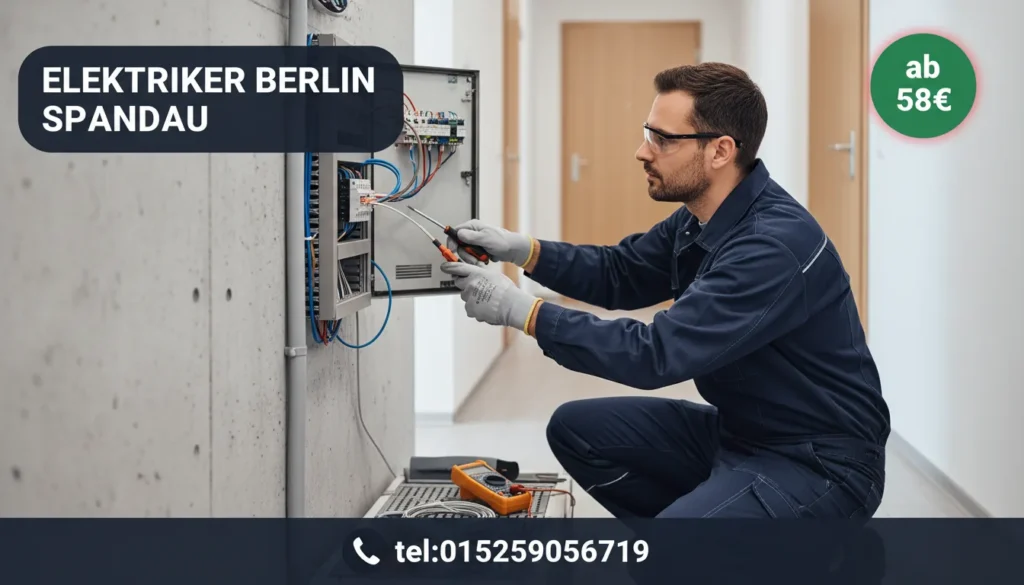 elektriker berlin spandau